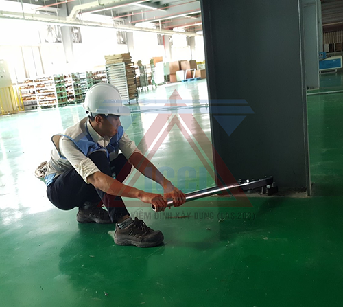 Kiểm tra đường kính, số lượng của các liên kết bu lông
