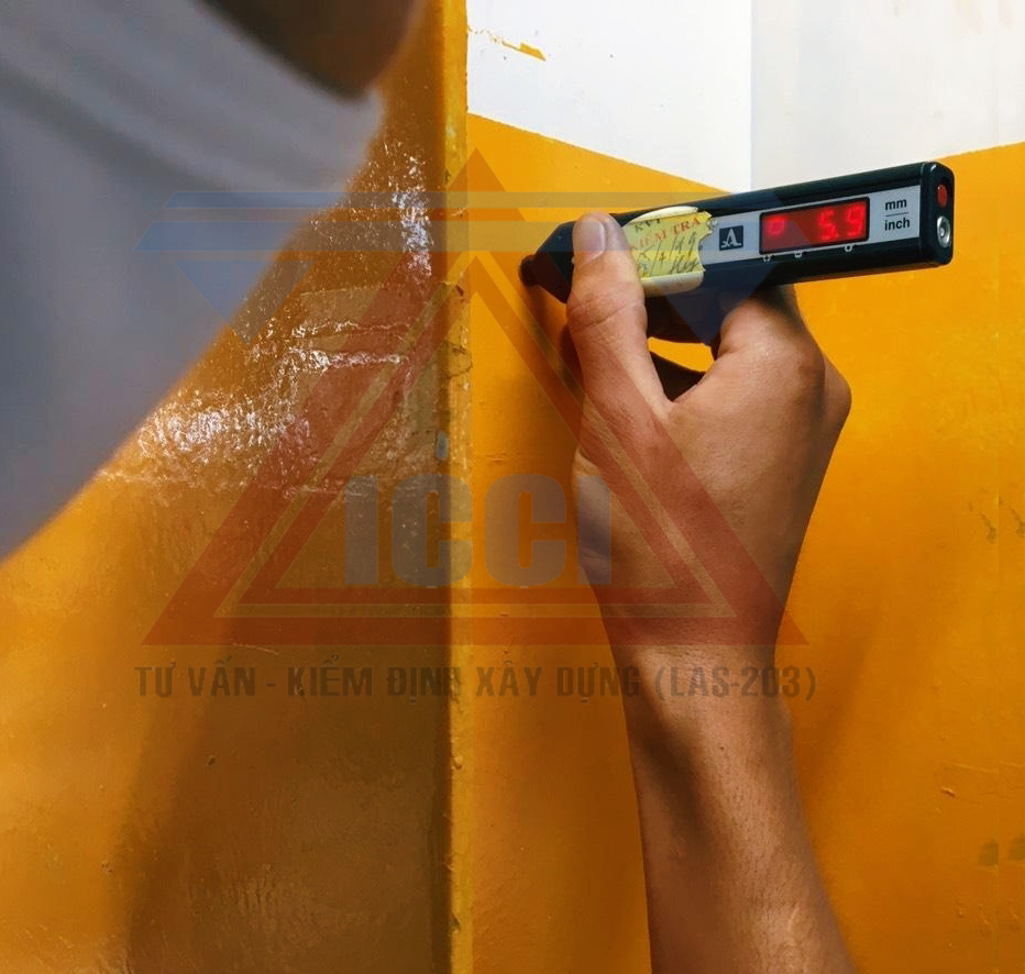 Kiểm tra cốt thép các cấu kiện cột, dầm, sàn điển hình